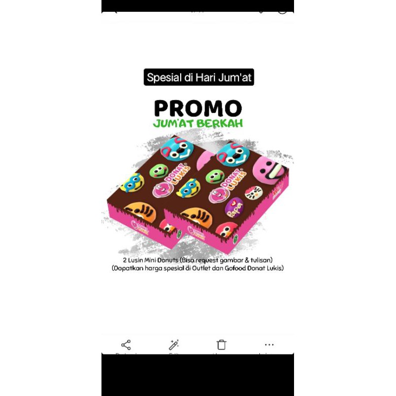 

PROMO JUMAT BERKAH (2 LUSIN CUMA 75RB