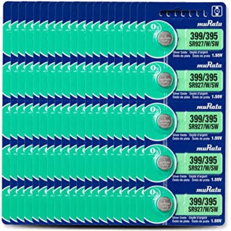 BATERAI MURATA SR927SW 395 399 ORIGINAL SILVER OXIDE 1.55V / BATRAI BATTERY MURATA 927 / AG7 / 926