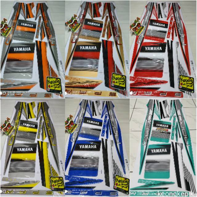 BISA COD Striping Stiker Lis Thailand Motor Yamaha Vega BISA COD Striping Stiker Lis Thailand Motor Yamaha Vega