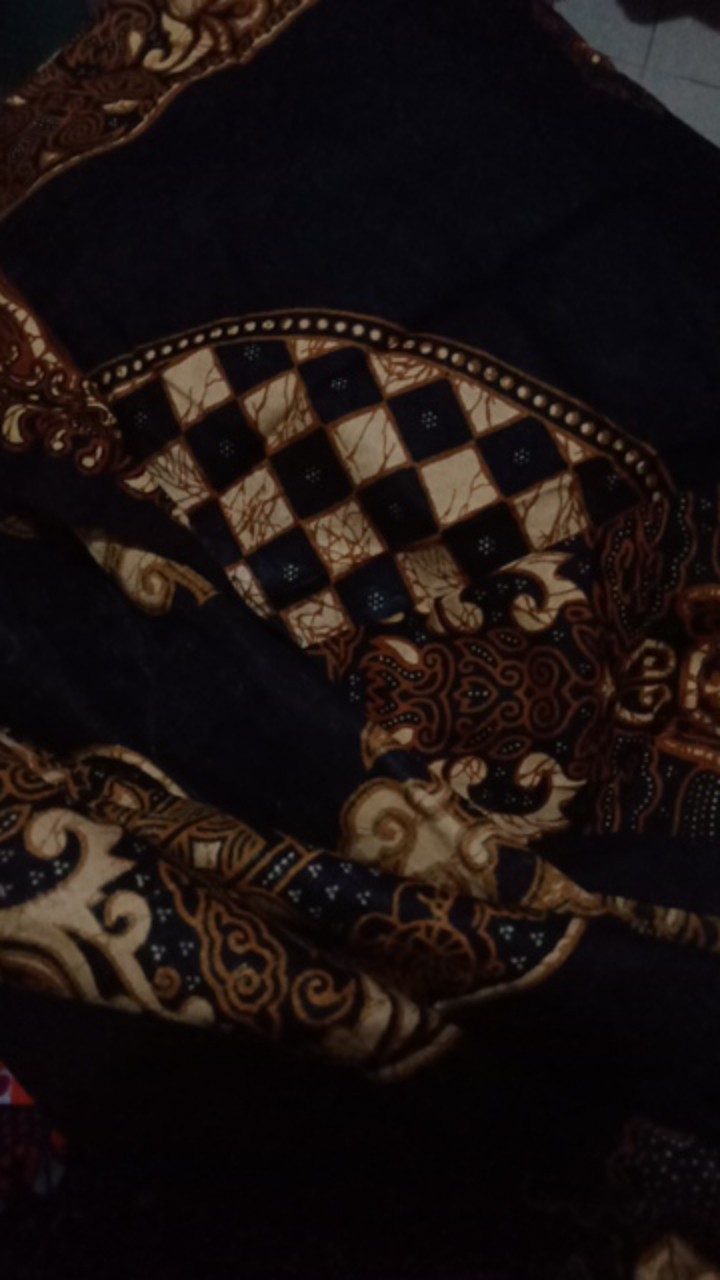 Tunik Ziggy Wayang Sogan Batik Davia Kerja Kantoran Tunic Muslim Seragam Kondangan Ziggi Casual