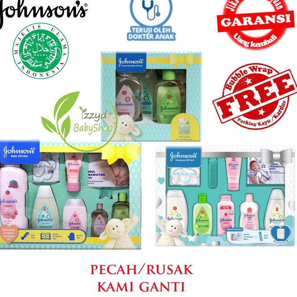 Harga Bersahabat.. Johnson starter kit baby gift set johnsons jhonson baby gift box essensial premiu