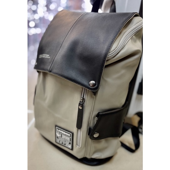 Ransel bacpack kulit tas pria/wanita model tas laptop livebox original quality