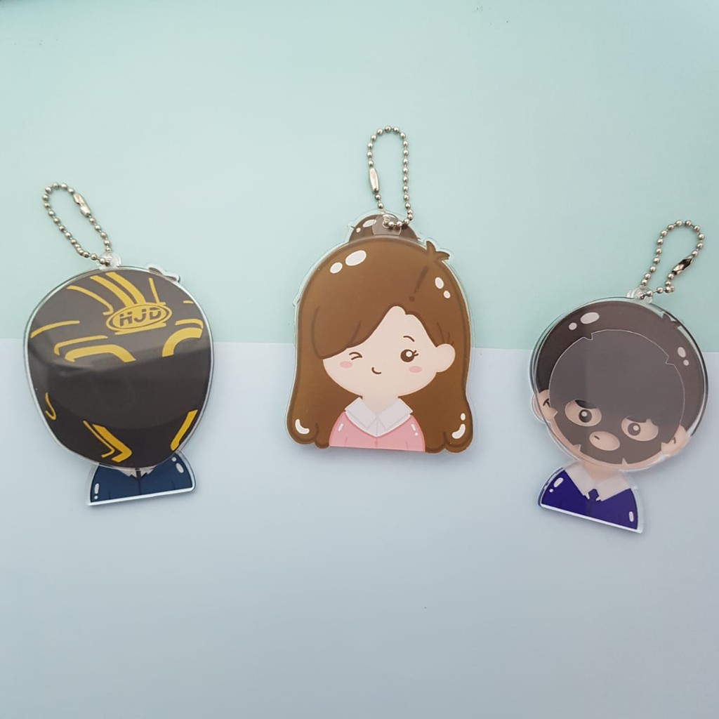 Gantungan Kunci Keychain Jukyung Suho Seojun True Beauty Webtoon