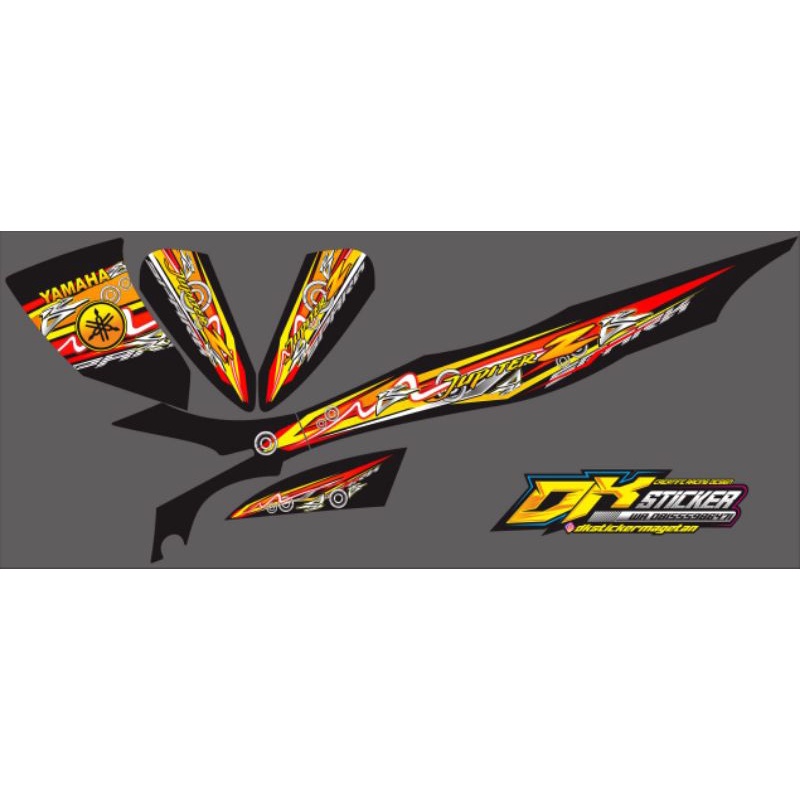 STRIPING JUPITER Z TRANSPARAN /STIKER STRIPING JUPITER Z VARIASI / STRIPING JUPITER Z VARIASI CUSTOM