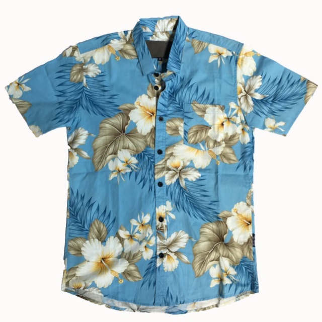 AZCO-KEMEJA HAWAII MALDIVES BLUE