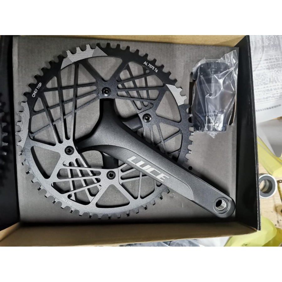 Chainwheel luce crank set 56T alloy L: 170MM crankset 56 T