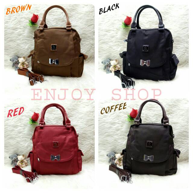 TAS WANITA JUNFA KANVAS MULTIFUNGSI