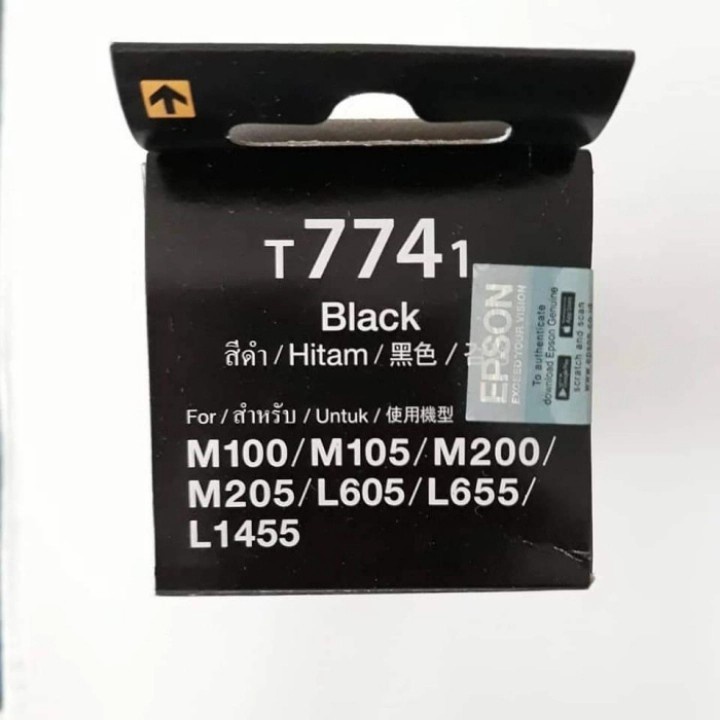 TINTA EPSON BLACK PIGMENT INK 774/T774 ORIGINAL