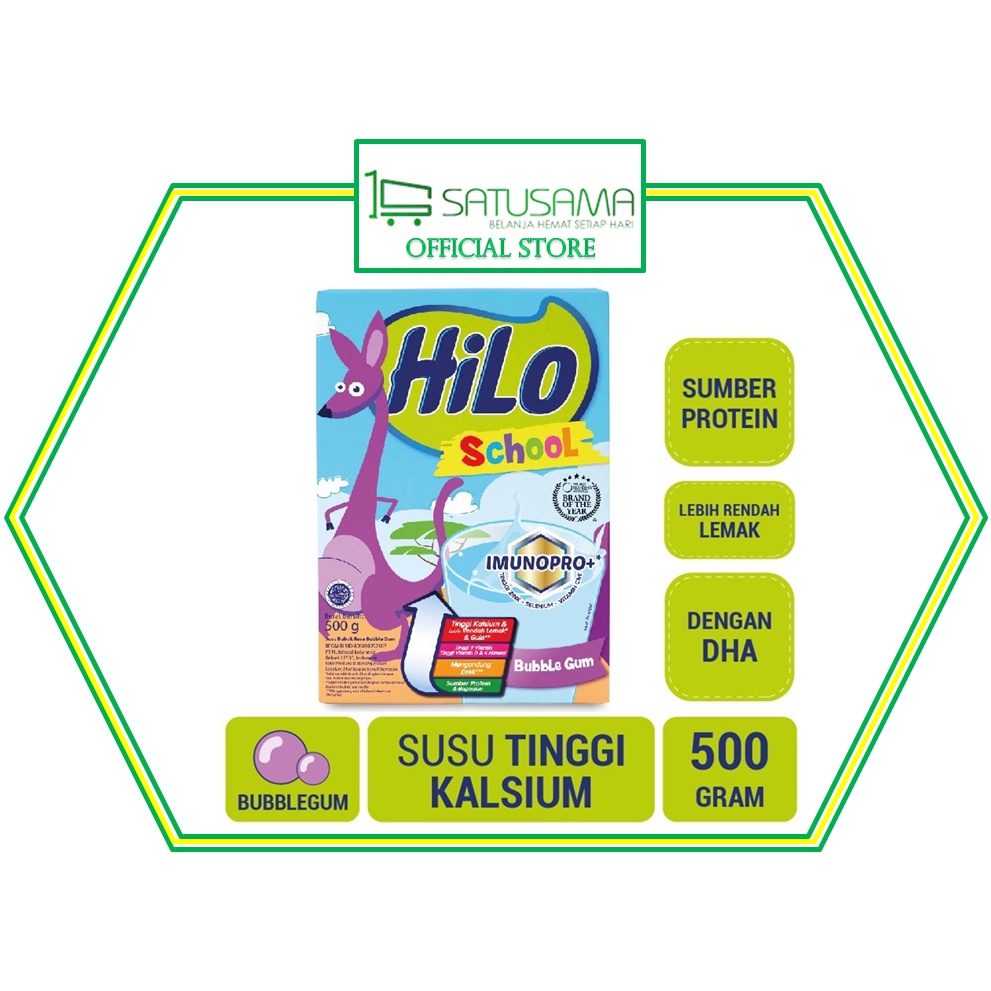 

HILO SCHOOL - Susu Tinggi Kalsium Rendah Lemak
