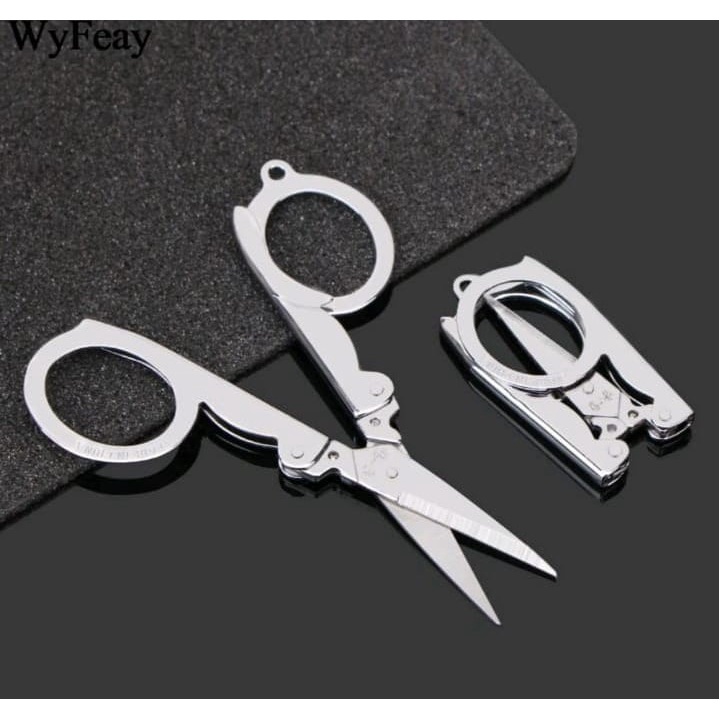 

Time-Gunting Lipat Bahan Stainless Steel Folding Scissors Murah