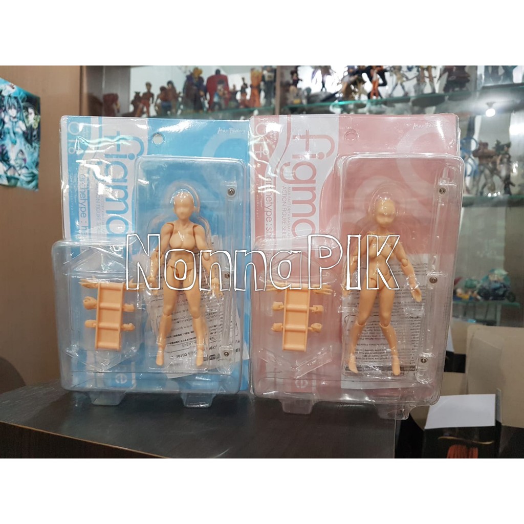 mainan action figure figma Figma 01 Archetype male Or 02 female