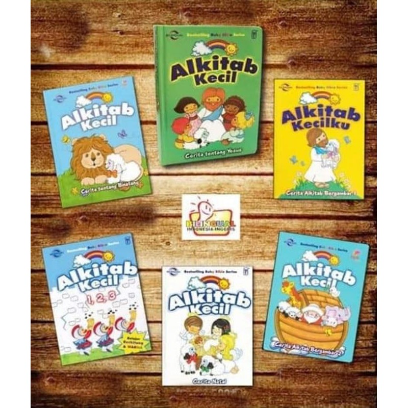Seri Alkitab Kecil (Baby Bible Series) - Bilingual; Robin Currie; BPK Gunung Mulia