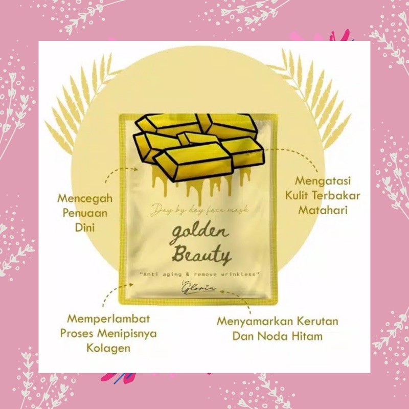 (DISTRIBUTOR RESMI) Masker organik bylea gloria
