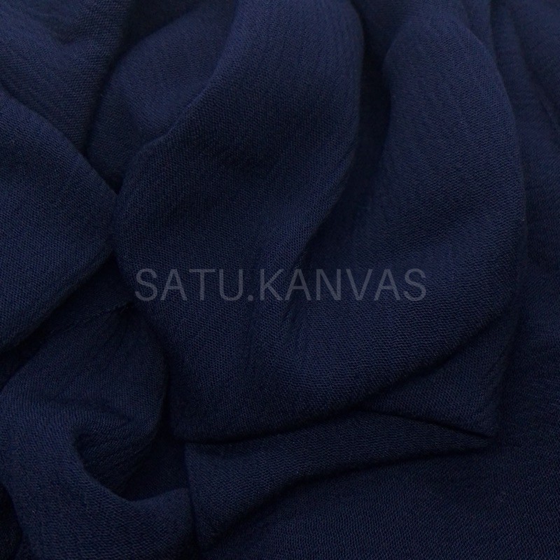 Kain RAYON CRINKLE PREMIUM-Navy