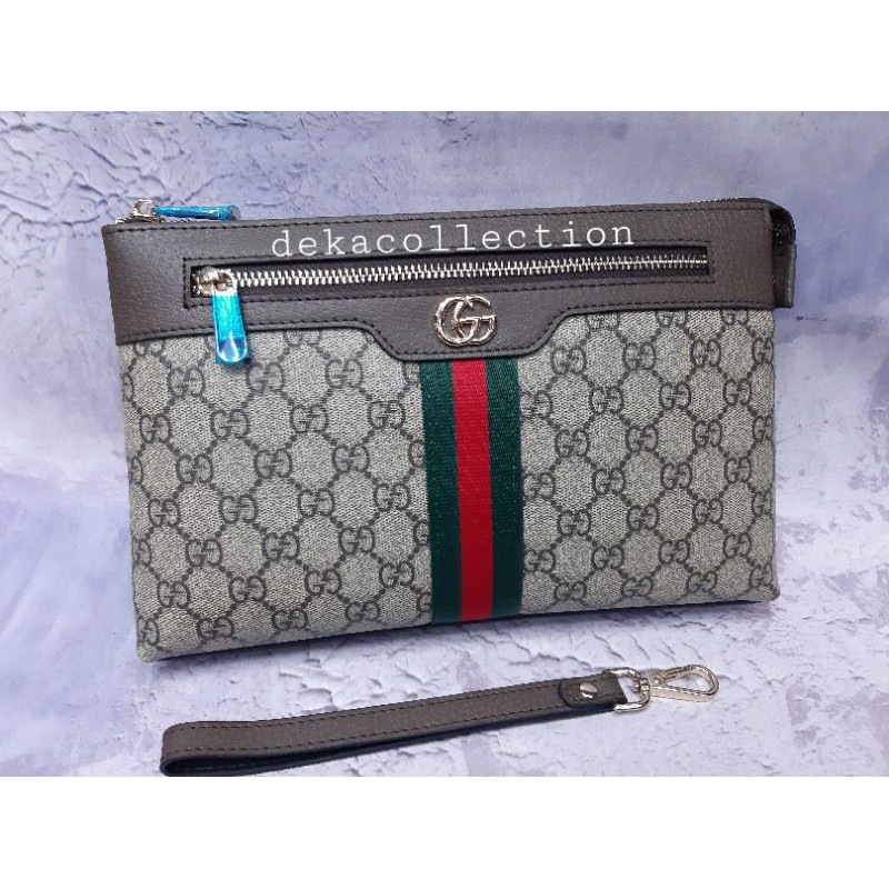 TAS TANGAN GUCCI CLUCTH KULIT ASLI GUCCI HANDBAG