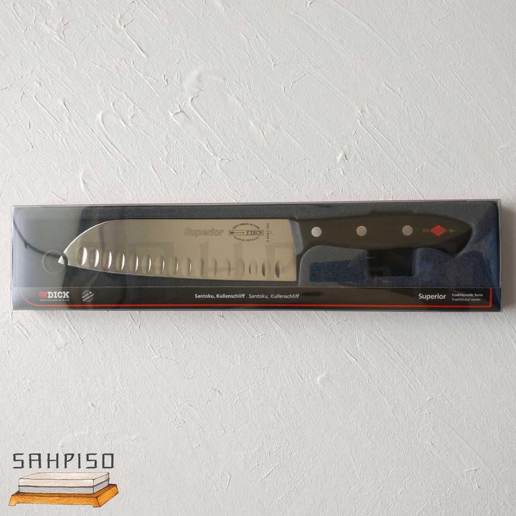 F Dick Superior Santoku Knife 18cm 7 inch pisau Fdick 18 cm kitchen