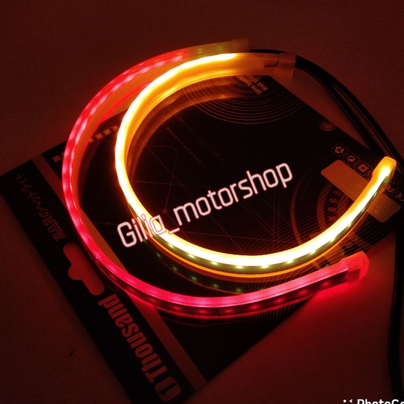 lampu alis LED Variasi 1 thousand Uk. 32cm Running Universal Motor Mobil