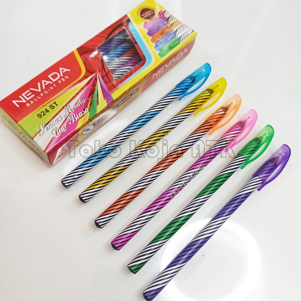 

pulpen NEVADA (1 pack isi 12)