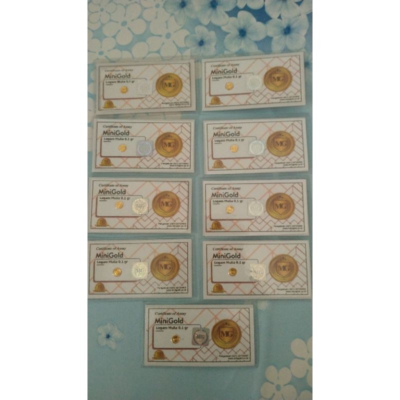 Minigold 0.1gr
