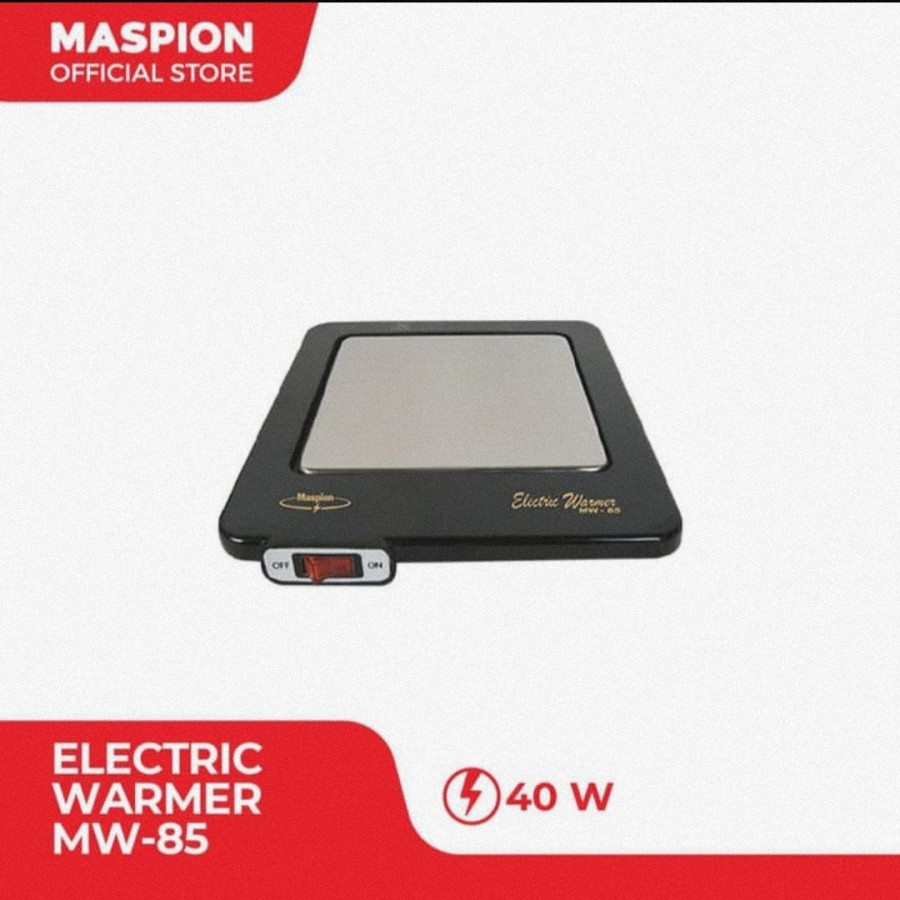 MASPION Penghangat minuman dan Makanan / Elektrik Warmer - MW 85 - Garansi Resmi 1 Tahun