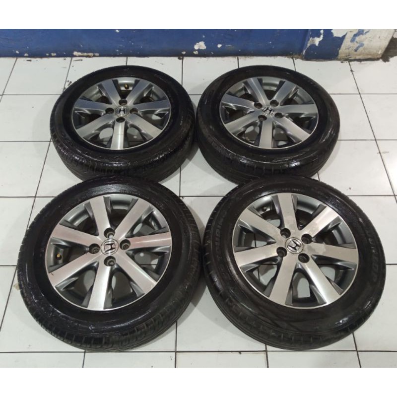 Velg Mobil R15 std honda freed Velg original ring 15 freed dan ban 185-65 dunlop