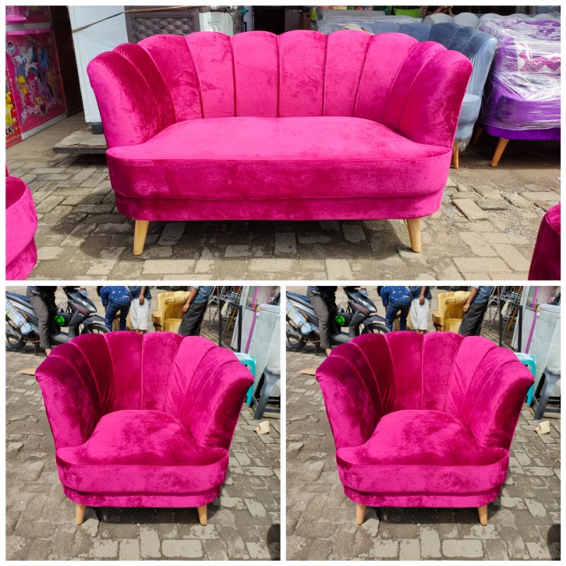 sofa minimalis retro kerang 211