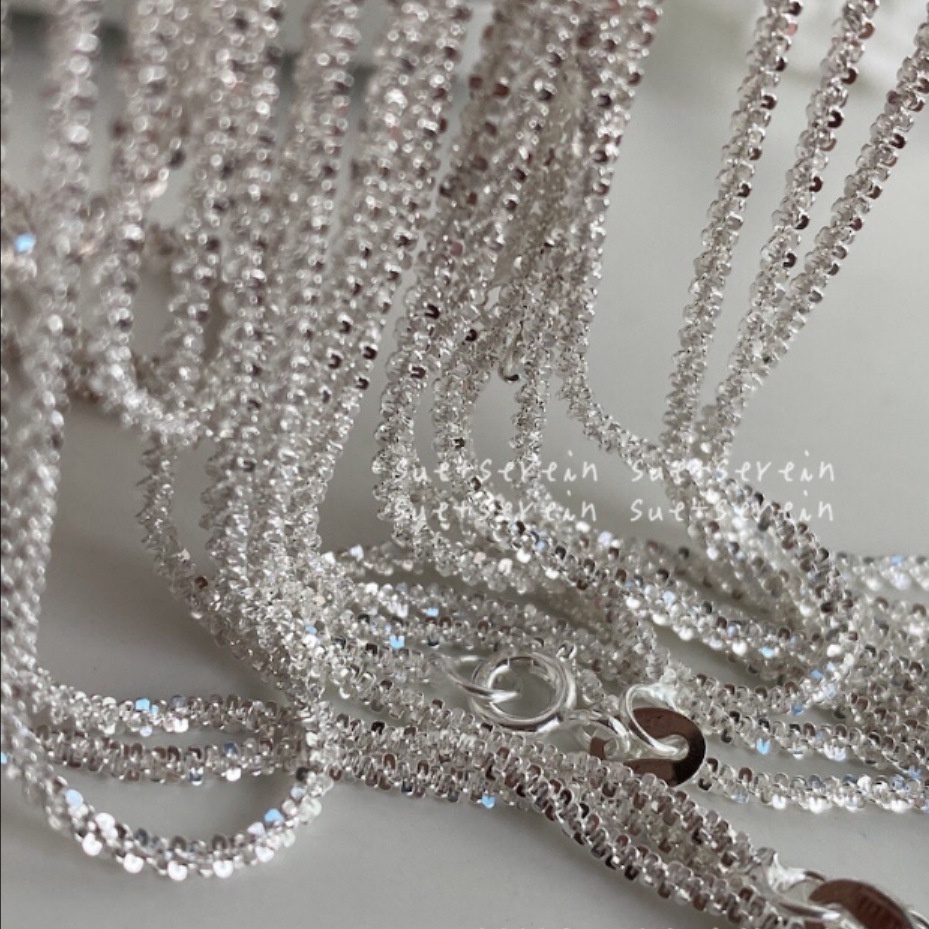 Kalung 925 Silver Sparkling Untuk Wanita
