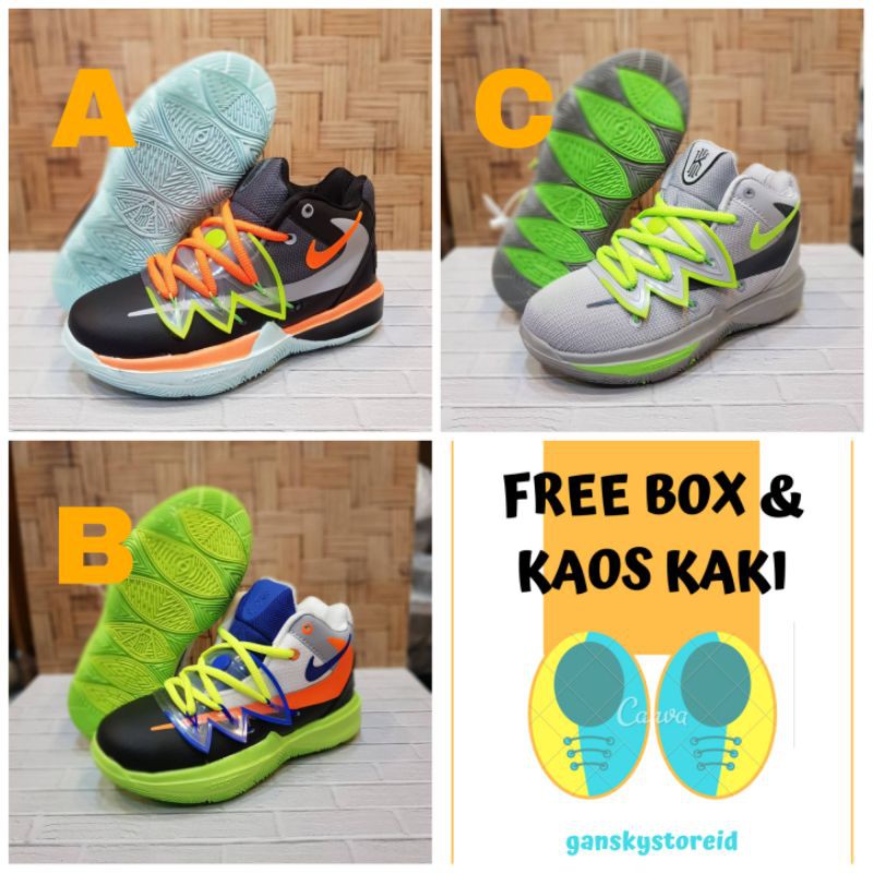 SEPATU ANAK NIKE KYRIE PREMIUM HIGH QUALITY SEPATU SNEAKERS ANAK LAKI LAKI