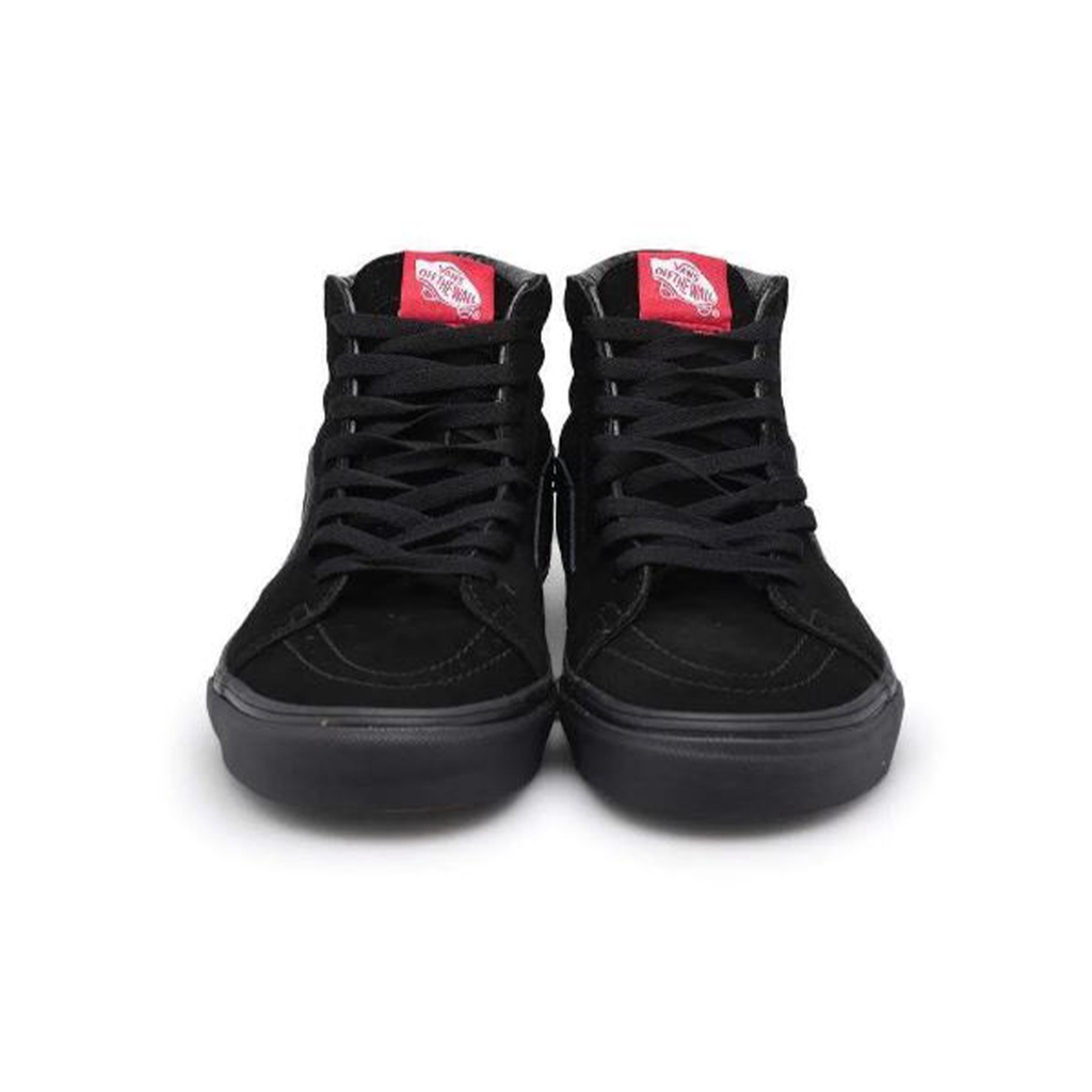 SEPATU VANS OFF THE WALL | SK8 HI SUEDE BLACK BLACK