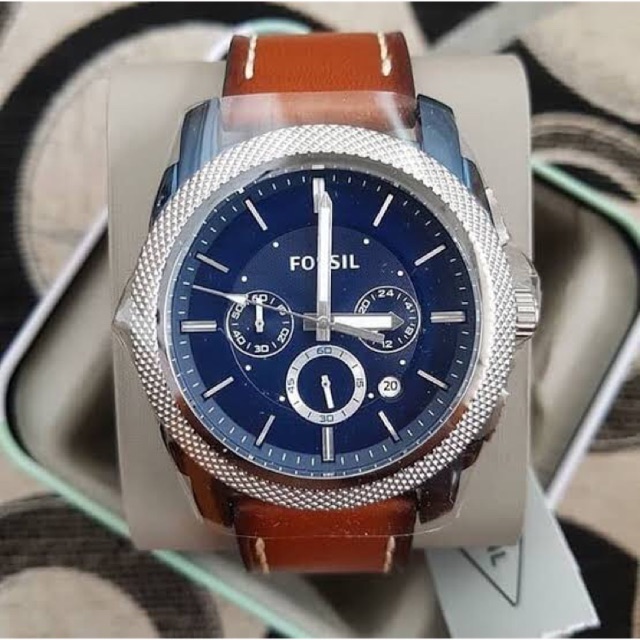 Jam Tangan Fossil FS5232 Pria Chronograph Original Stainless Steel – Garansi Toko & COD