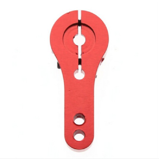 Metal Servo ARm 25T Remote Control Rc Metal Servo Arm Lengan 25T Steering - Merah
