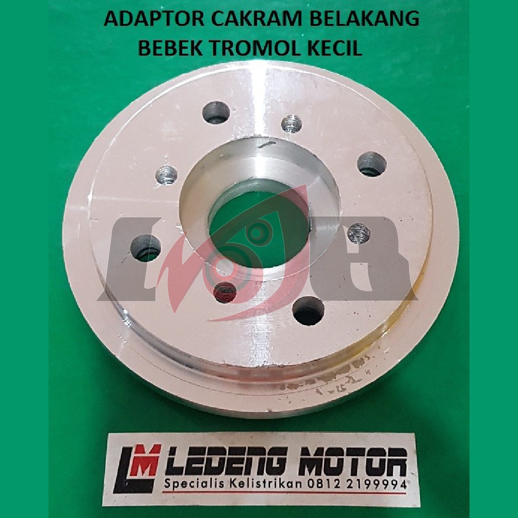 Adaptor Cakram Belakang Bebek Supra Karisma Smash F1zr Tromol Kecil