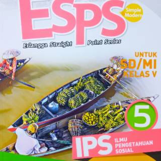 BUKU ESPS MATEMATIKA BAHASA INDONESIA IPA IPS PPKN SD/MI KELAS 5
