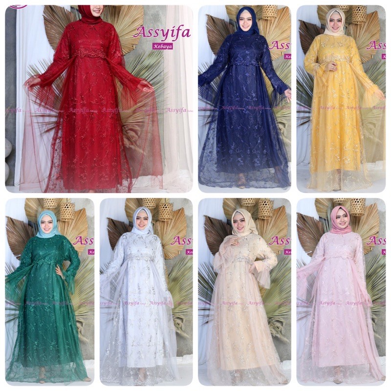 GAMIS TILE BRIDAL//GAMIS CANTIK//GAMIS TERBARU 2020// GAMIS BABY //by aasyifa kebaya