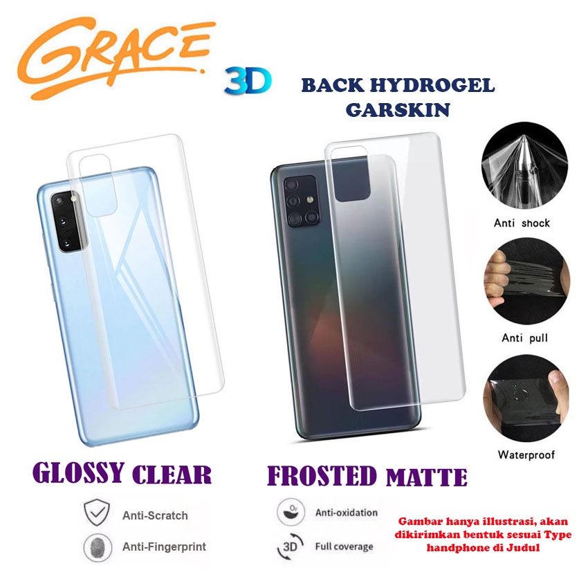 Grace Back Garskin for Sharp Aquos Sense 4 Plus 2020 - Sense4 Plus - 6.7 inch - Pelindung Belakang