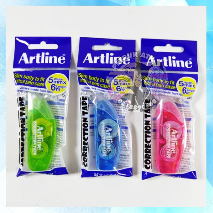 

[PCS] CORRECTION TAPE ARTLINE ESYT-B5M6 6M PITA KOREKSI