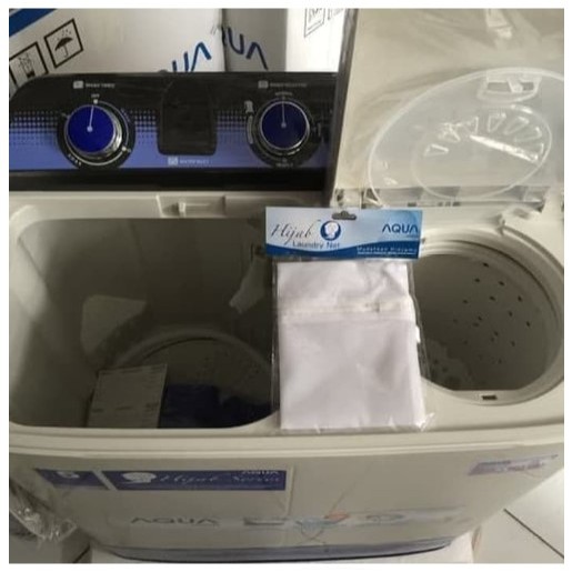 AQUA Mesin Cuci 2 Tabung 8Kg QW-881XT 881XT GARANSI RESMI