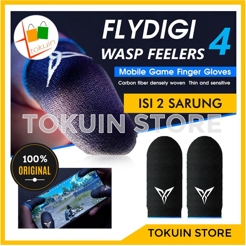 Flydigi Wasp Feelers 4 Sarung Jari Jempol PUBG Finger Sleeve Beehive