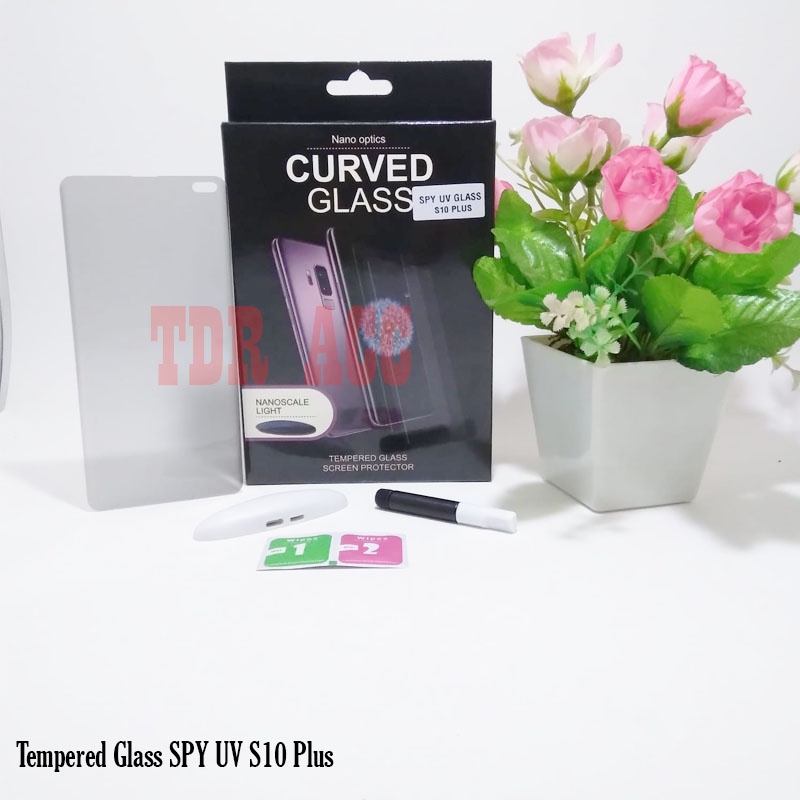 Uv Spy - Tempered Glass Samsung Note 8 Note 9 Note 10 Note 10 Plus Note 20 Note 20 Ultra Anti Spy Uv Glass Full Cover