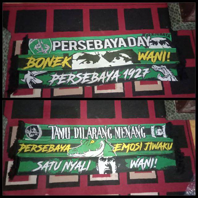 Scraft syal persebaya keren banget bagus