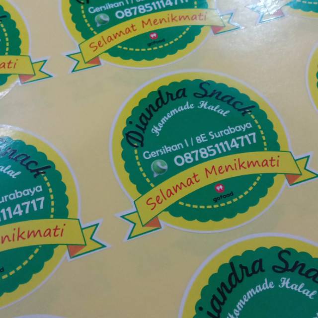 

Stiker Label Usaha Kuliner Anda