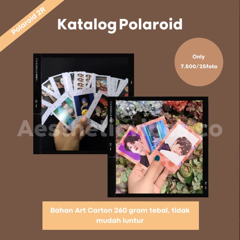 Foto polaroid background / FREE BACKGROUND TERMURAH