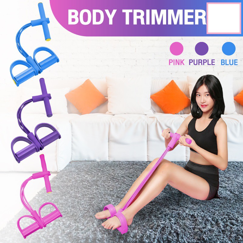 HTD Sport Body Tummy Trimmer 4 tali & 6 tali - Alat Olahraga Pengecil Perut