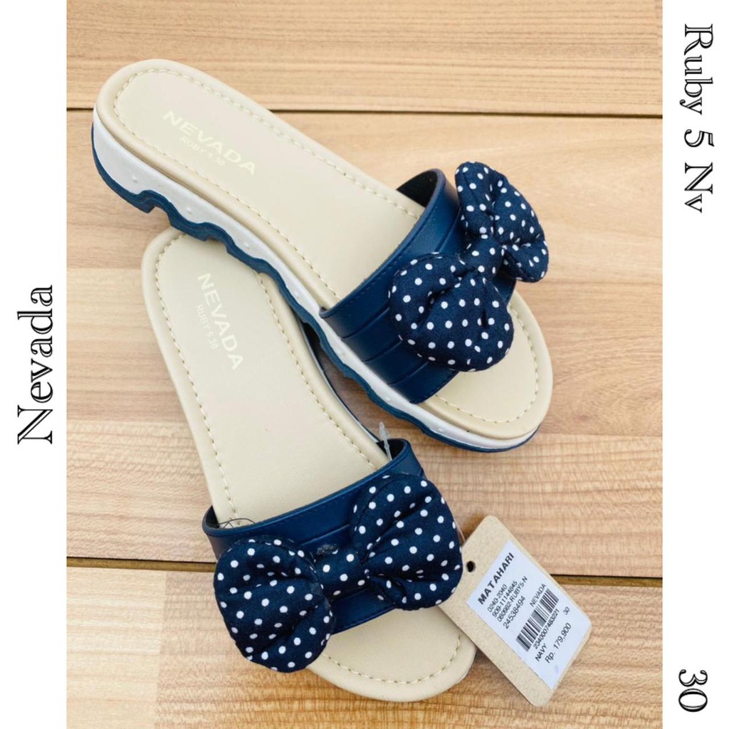 sandal slop anak nevada nv 5 ruby