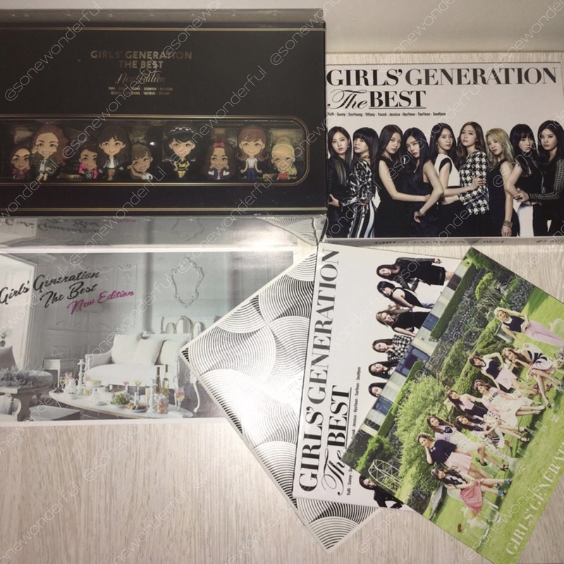 [BUNDLE] ALBUM SNSD GIRLS GENERATION THE BEST FIGURE JACK + THE BEST LIMITED EDITION