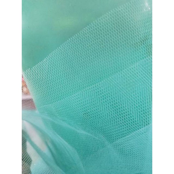 Kain Tile Hampers Meteran Toska