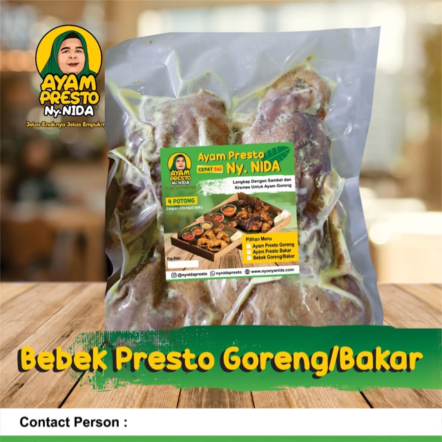 

EMPUK SAMPAI KETULANG, GAK AMIS, BEBEK UNGKEP PRESTO SIAP GORENG