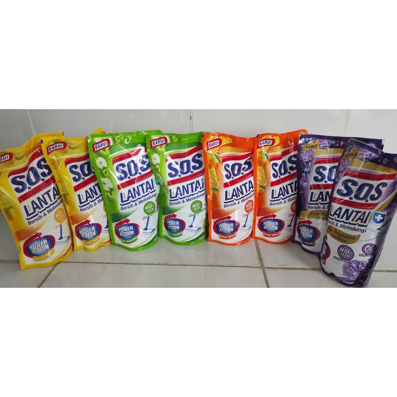 SOS PEMBERSIH LANTAI REFILL 750ML