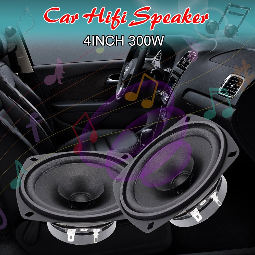 MA4 Speaker Subwoofer Mobil HiFi 4 Inch - 6,5 Inch 100W - 500W 1Pcs Spiker Car Woofer Bass ORI