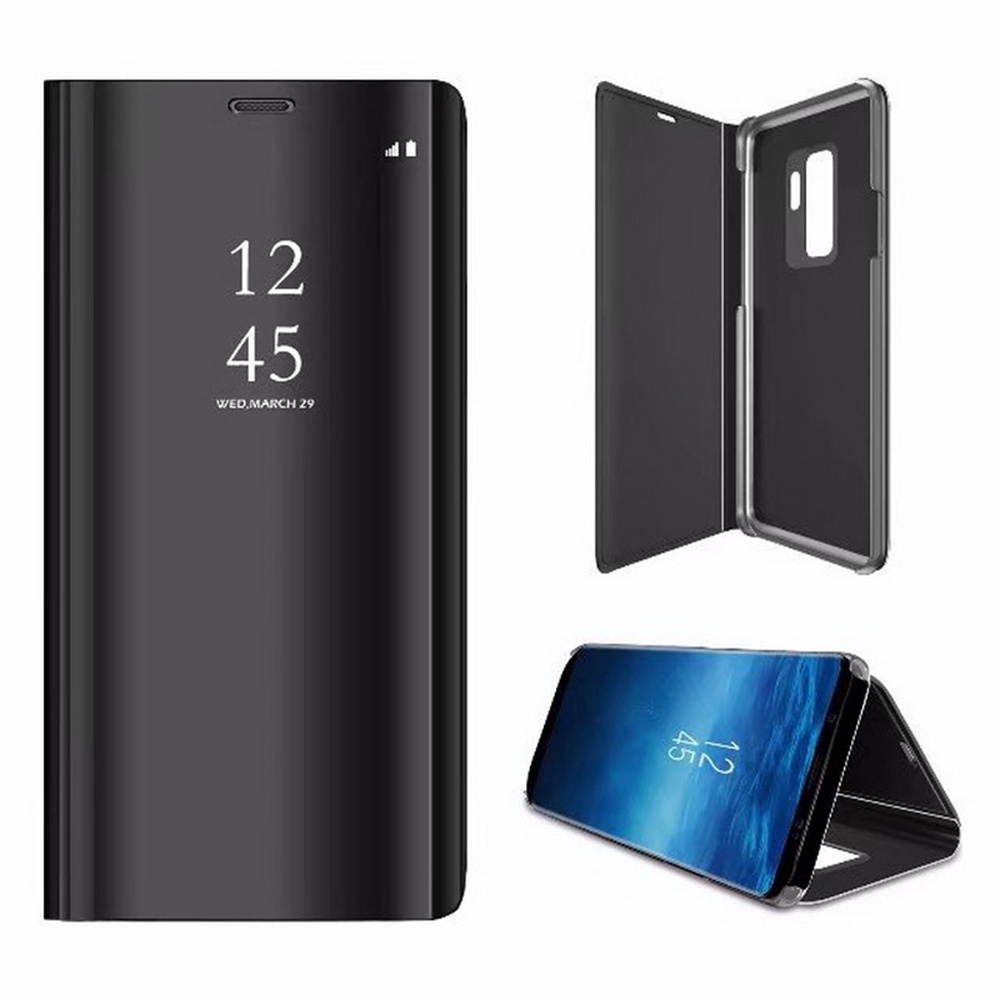 Case Samsung  S9 Clear view standing flip cover